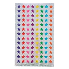 Sparkly Mini Star Stickers - 12mm